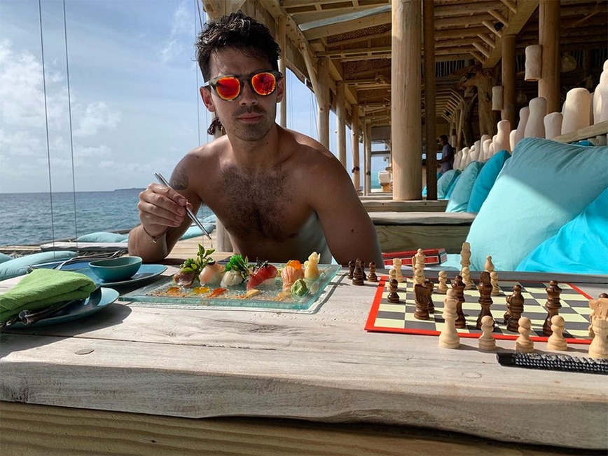 Joe Jonas, Sophie Turner, Honeymoon, Instagram